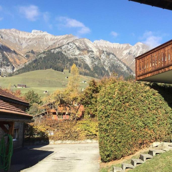 Cozy Apartment In The Heart Of The Alps Chateau-d'Oex Dış mekan fotoğraf