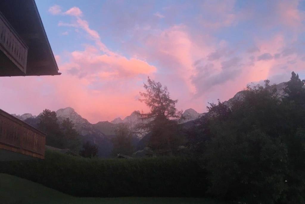 Cozy Apartment In The Heart Of The Alps Chateau-d'Oex Dış mekan fotoğraf