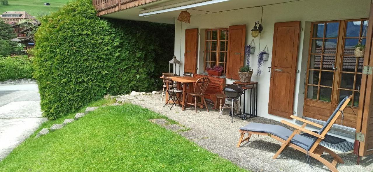 Cozy Apartment In The Heart Of The Alps Chateau-d'Oex Dış mekan fotoğraf